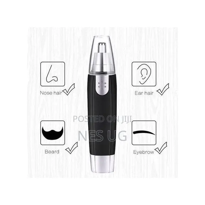 Ear & Nose Hair Trimmer For Both Men & Women - Black