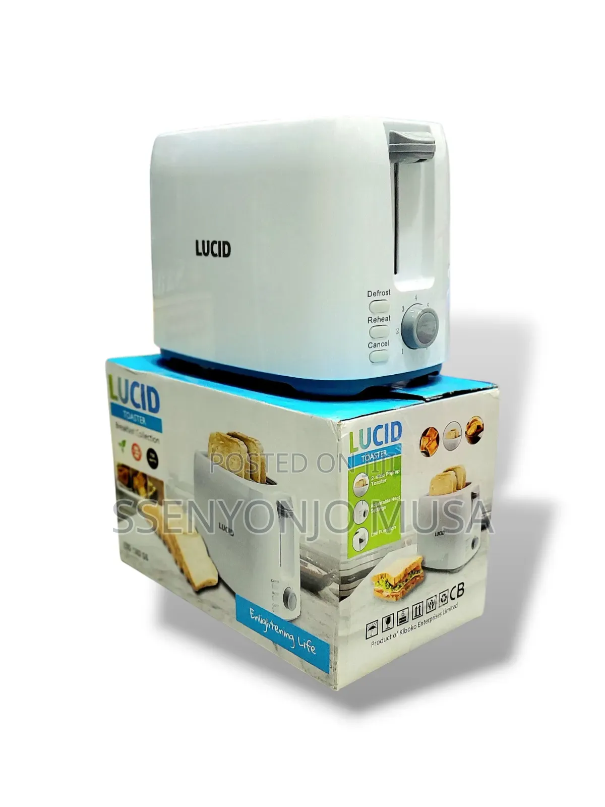 Lucid Bread Toaster Lto-1302 Gs - Breakfast Collection
