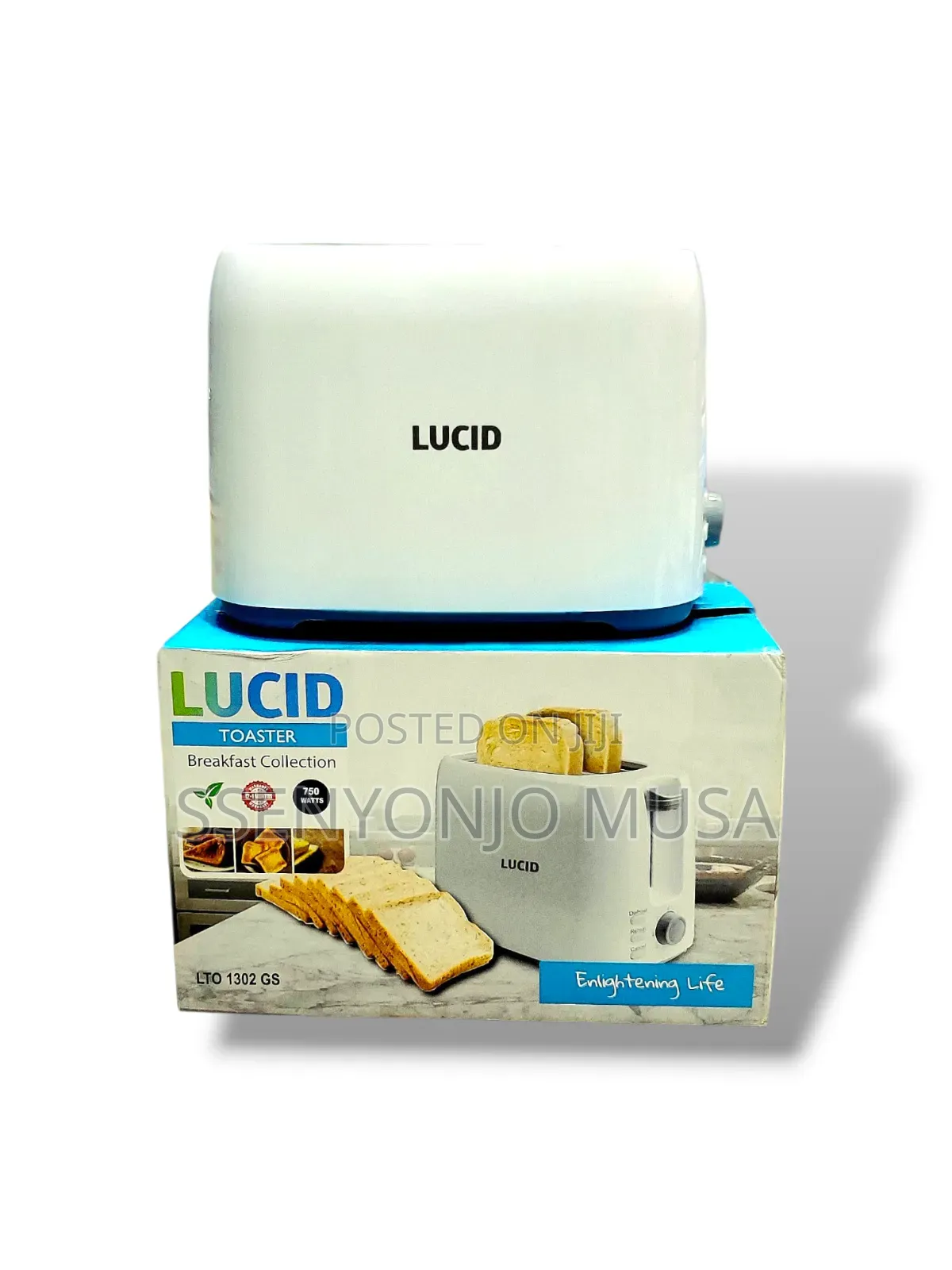 Lucid Bread Toaster Lto-1302 Gs - Breakfast Collection