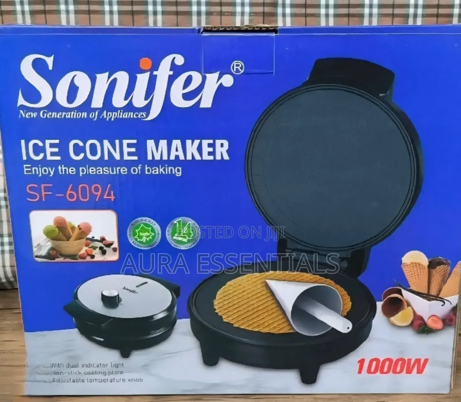 Sonifer Sf-6094 Ice Cone Maker