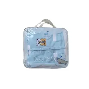 8pcs Unisex Newborn Baby Clothing Receiving Set - Blue