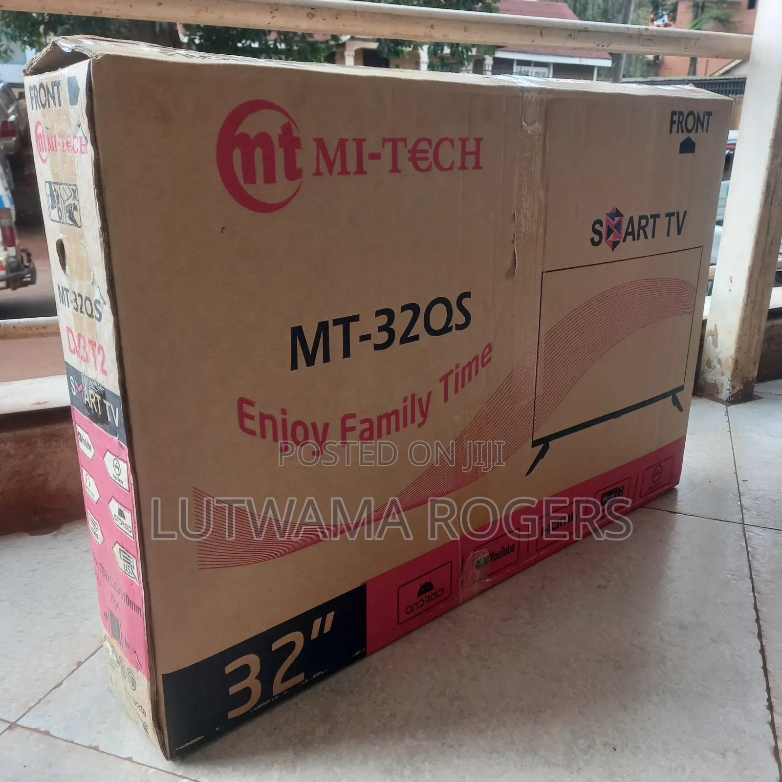 Mt-Tech 32 Inches Smart Tv