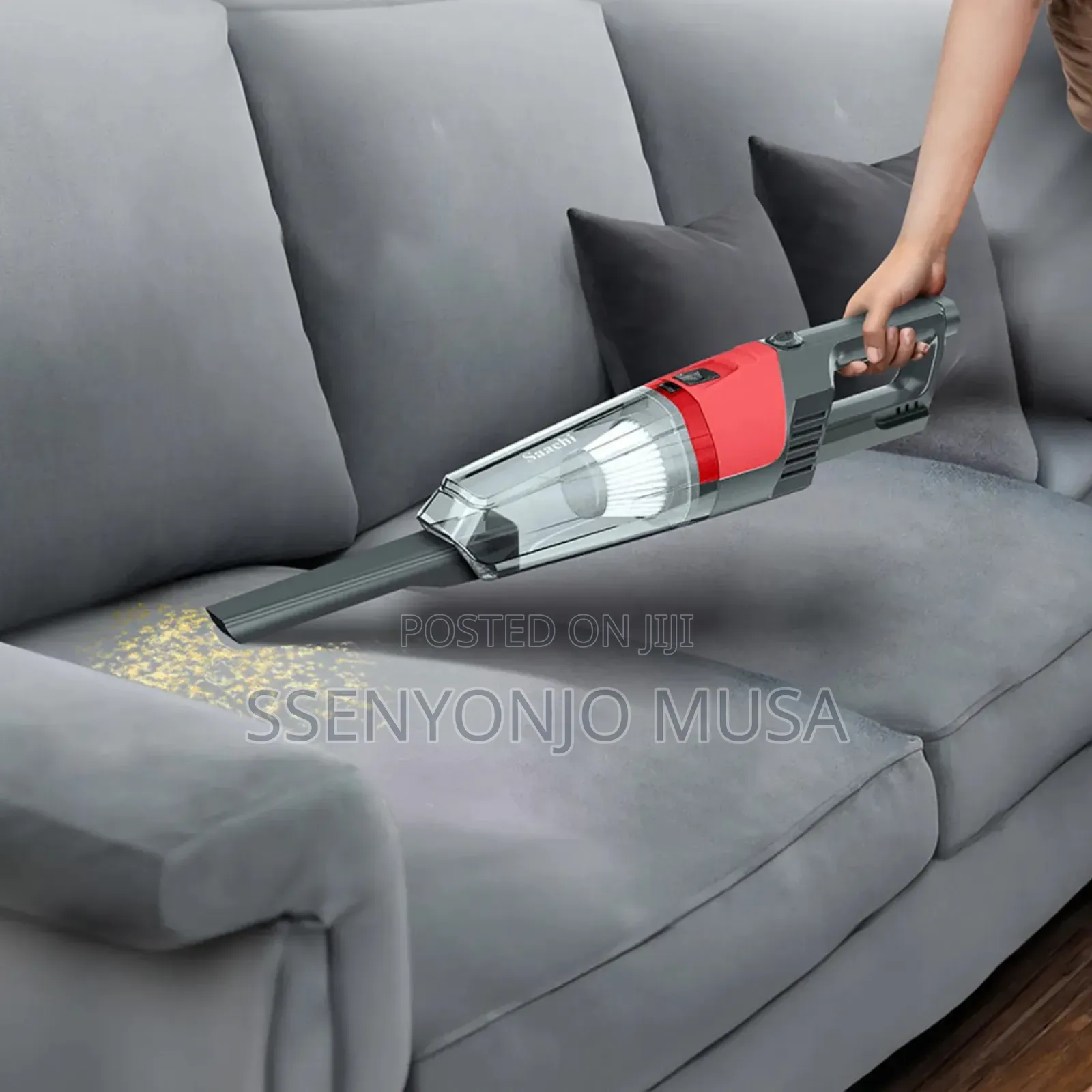 Saachi 2-in-1 Cordless Rechargeable Stick Vacuum Cleaner, Handheld