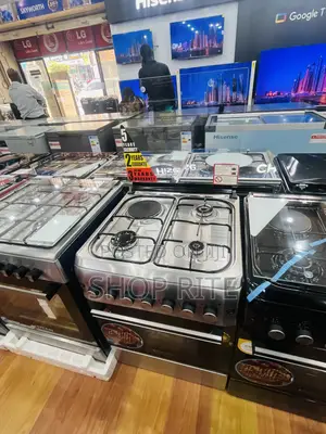 Blueflame 3 Gas 1 Electric Stainless Steel Cooker