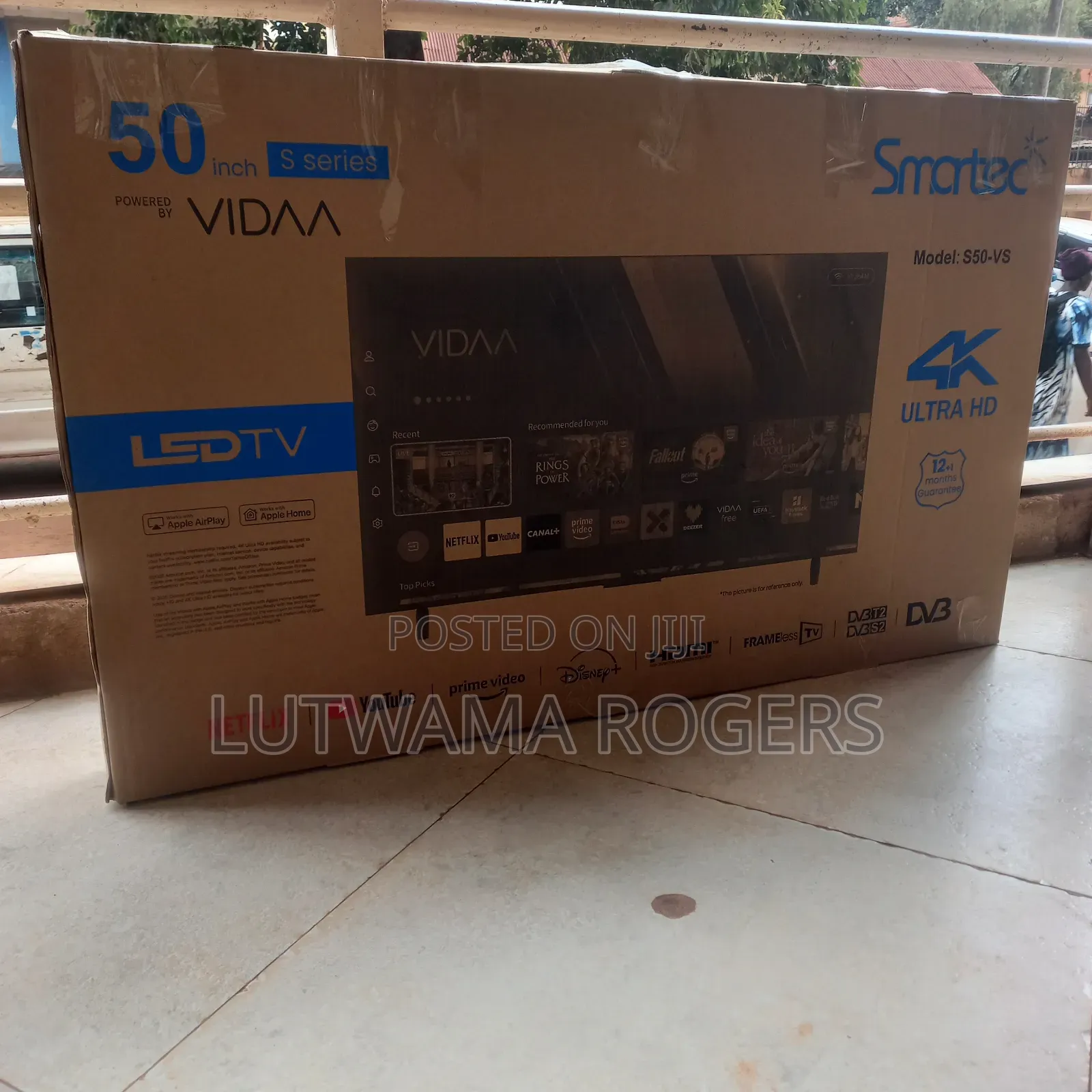 Smartec 50 Inches Smart Tv Vidaa