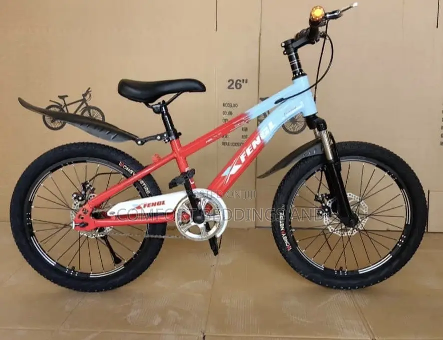 Size 20 Bicycle Red 9 Years Plus