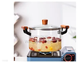 5.5l Glass Saucepan(Heat Resistant)