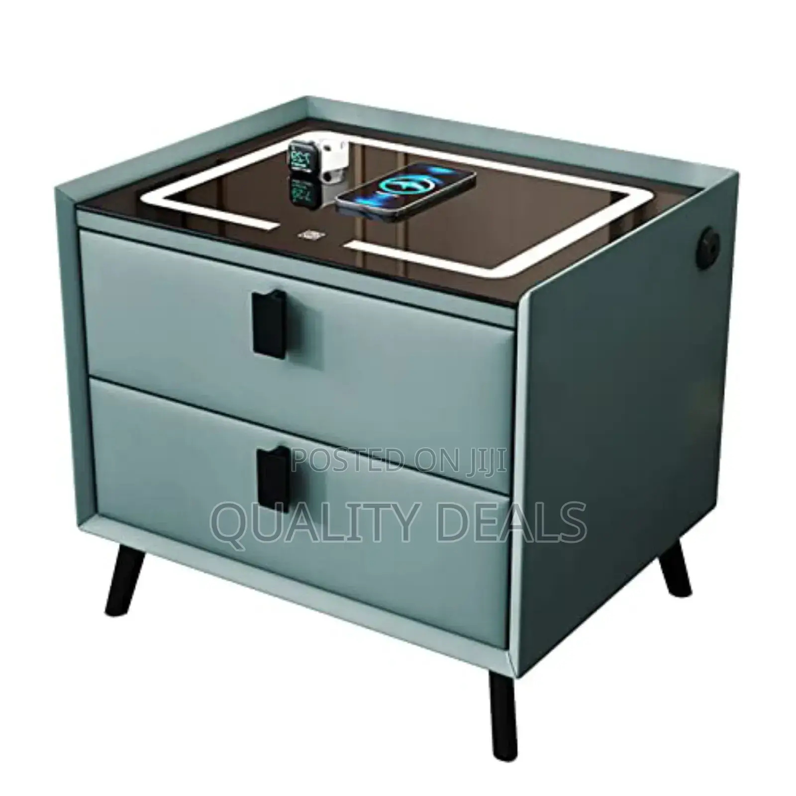 Smart Meble Smart Bedside Table With Wireless Charging,