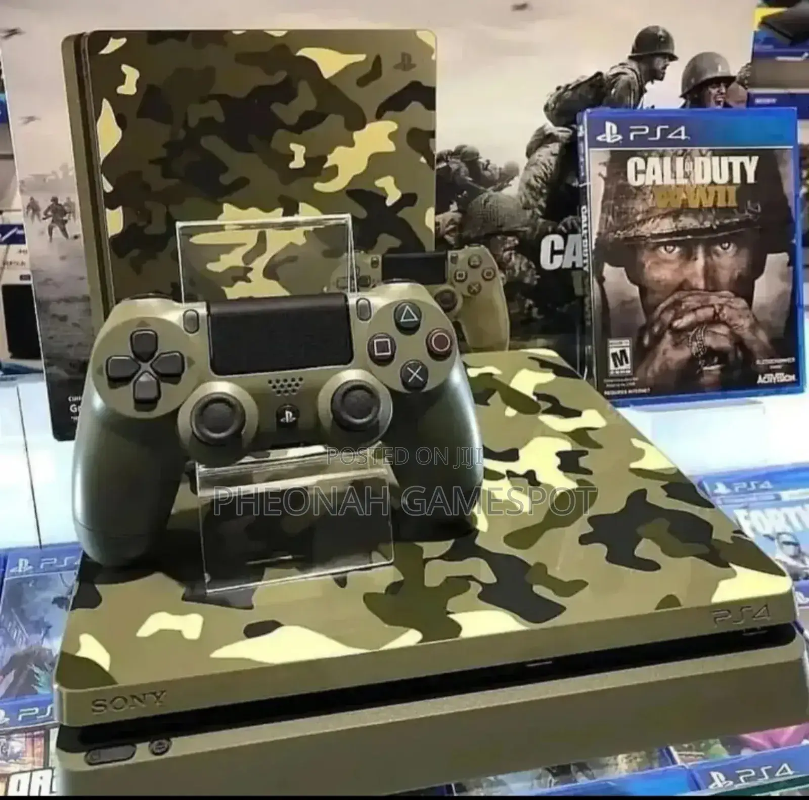 Used Ps4 Slim Bundle.It's a Complete Package Full Set. With Everything