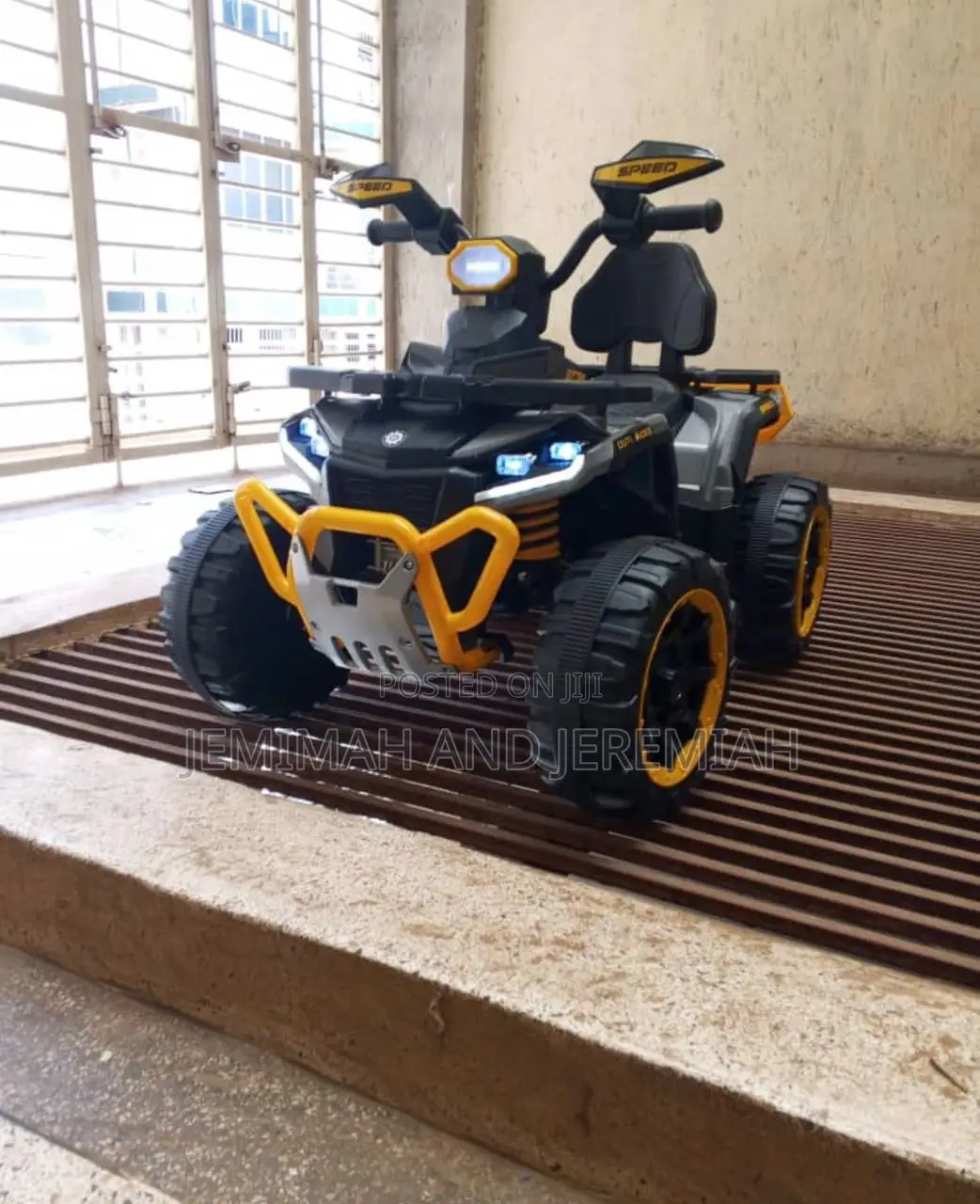 Electric Kids Supercar Quad Bike With 4 Motars