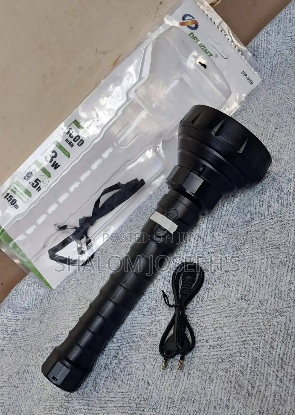 Rechargeable 1600mah Dp-959 Led Torch