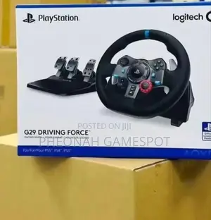 Logitech G29 Driving Force Steering Wheel for Ps3, Ps4 and Ps5