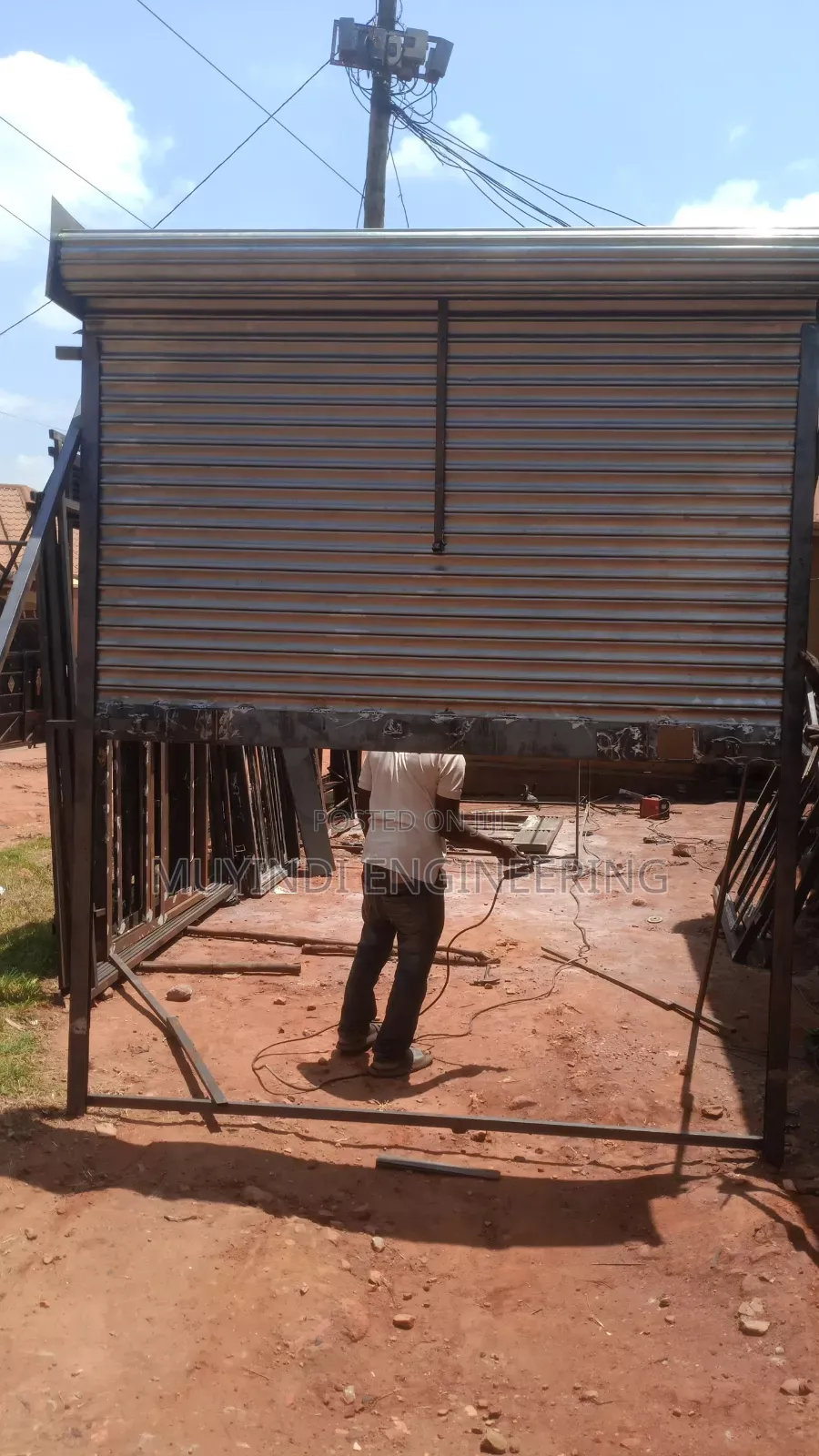 10x8ft Rolling Shutter Doors