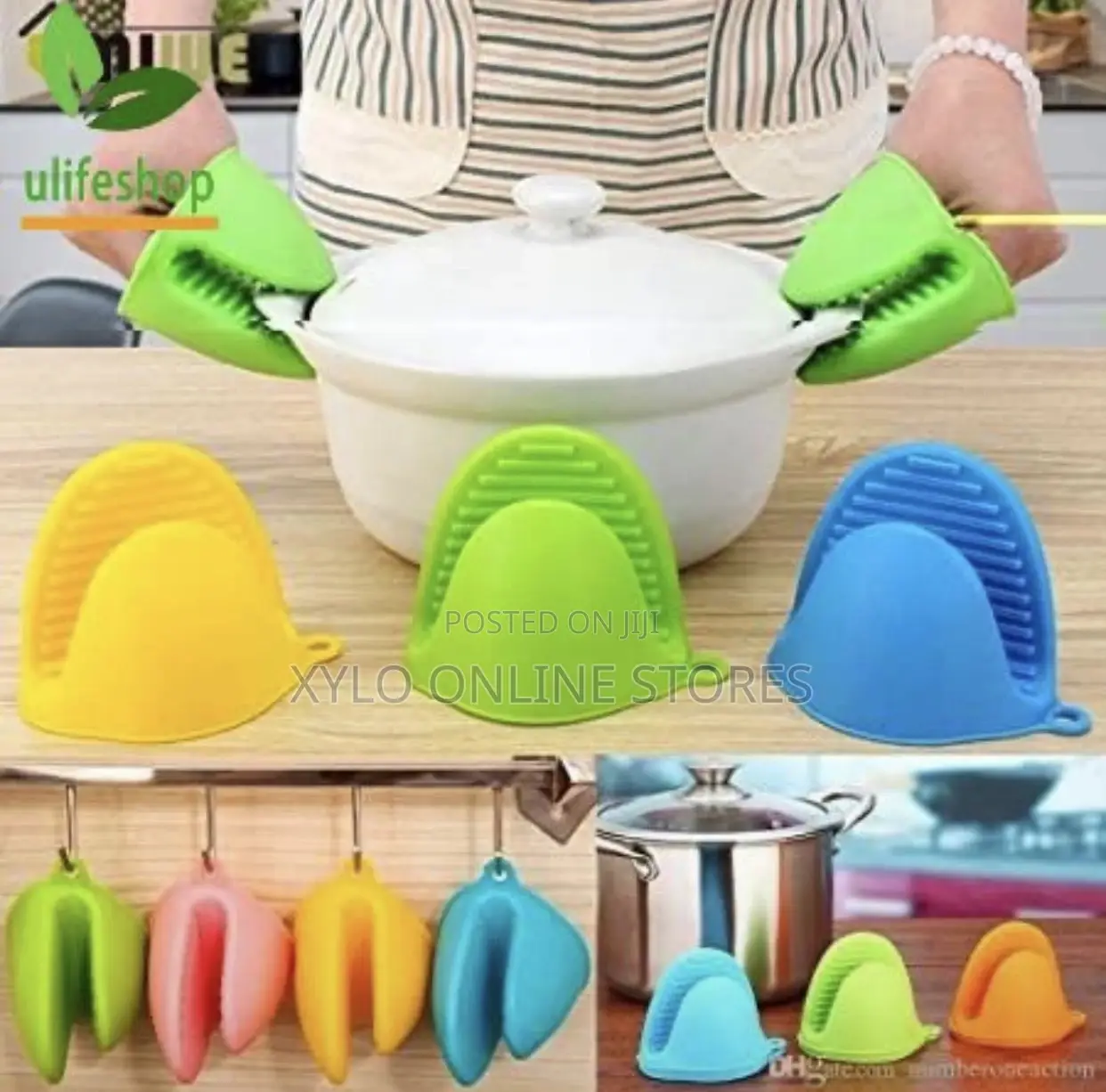 Silicone Pot Holders or Oven Mitts.30000shs a Pair
