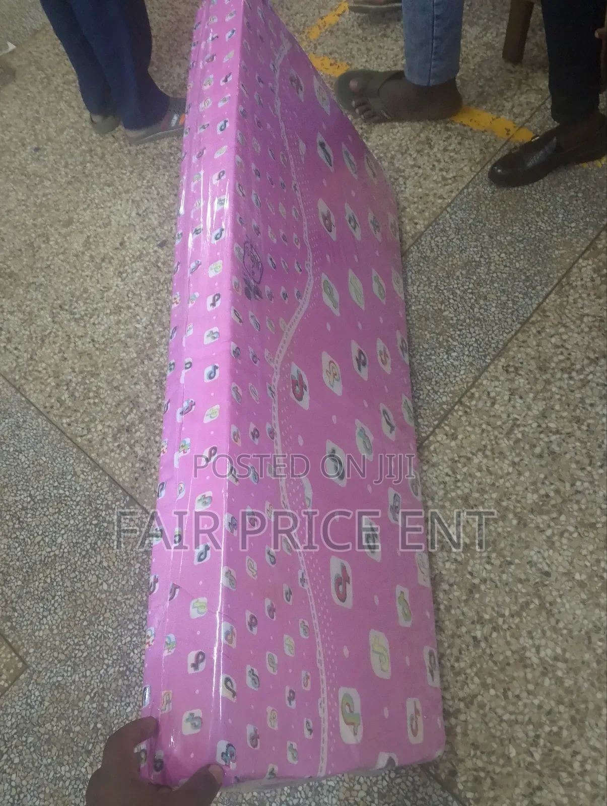 Original Baby Coat Mattress. 2x3by 4inches.( Pink)