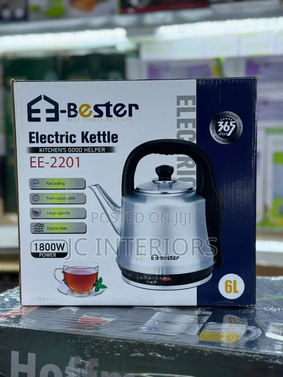 Bester Kettle at 85,000/= - Fast Boiling