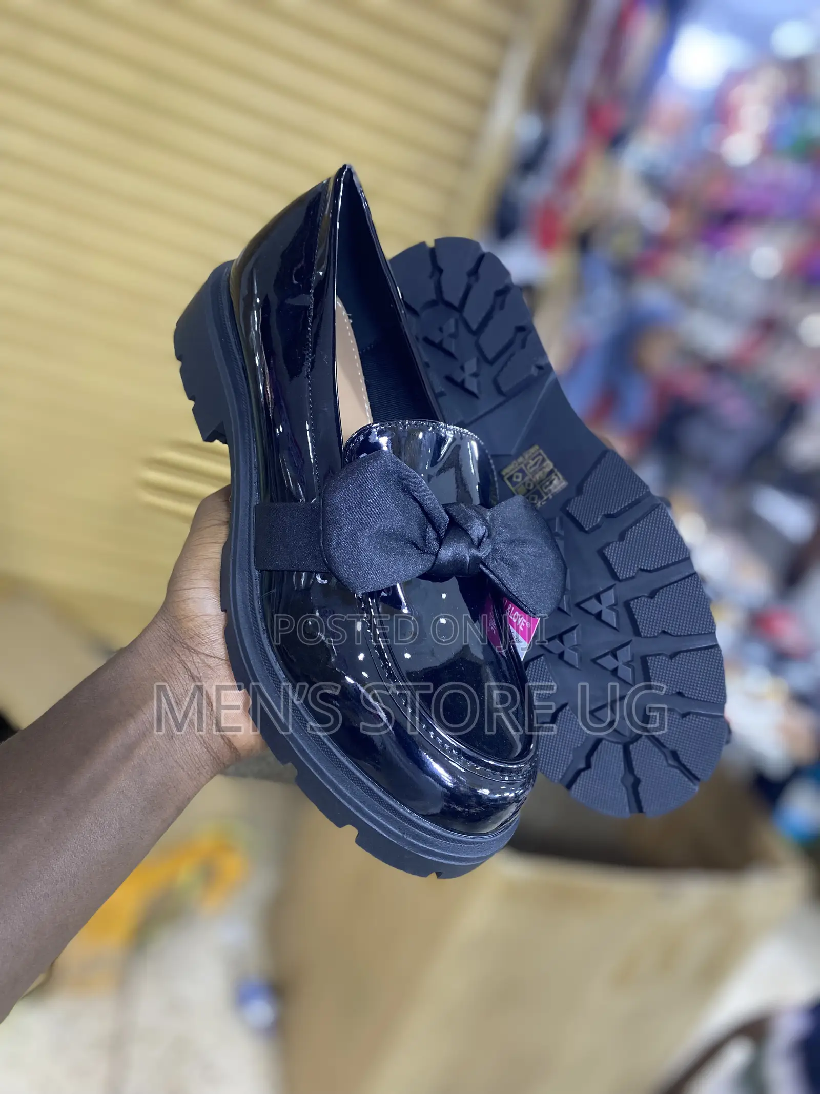 Classic Authentic Genuine Ladies Big Sole Loafers