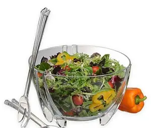 Prodyne Acrylic Salad Bowl With Servers