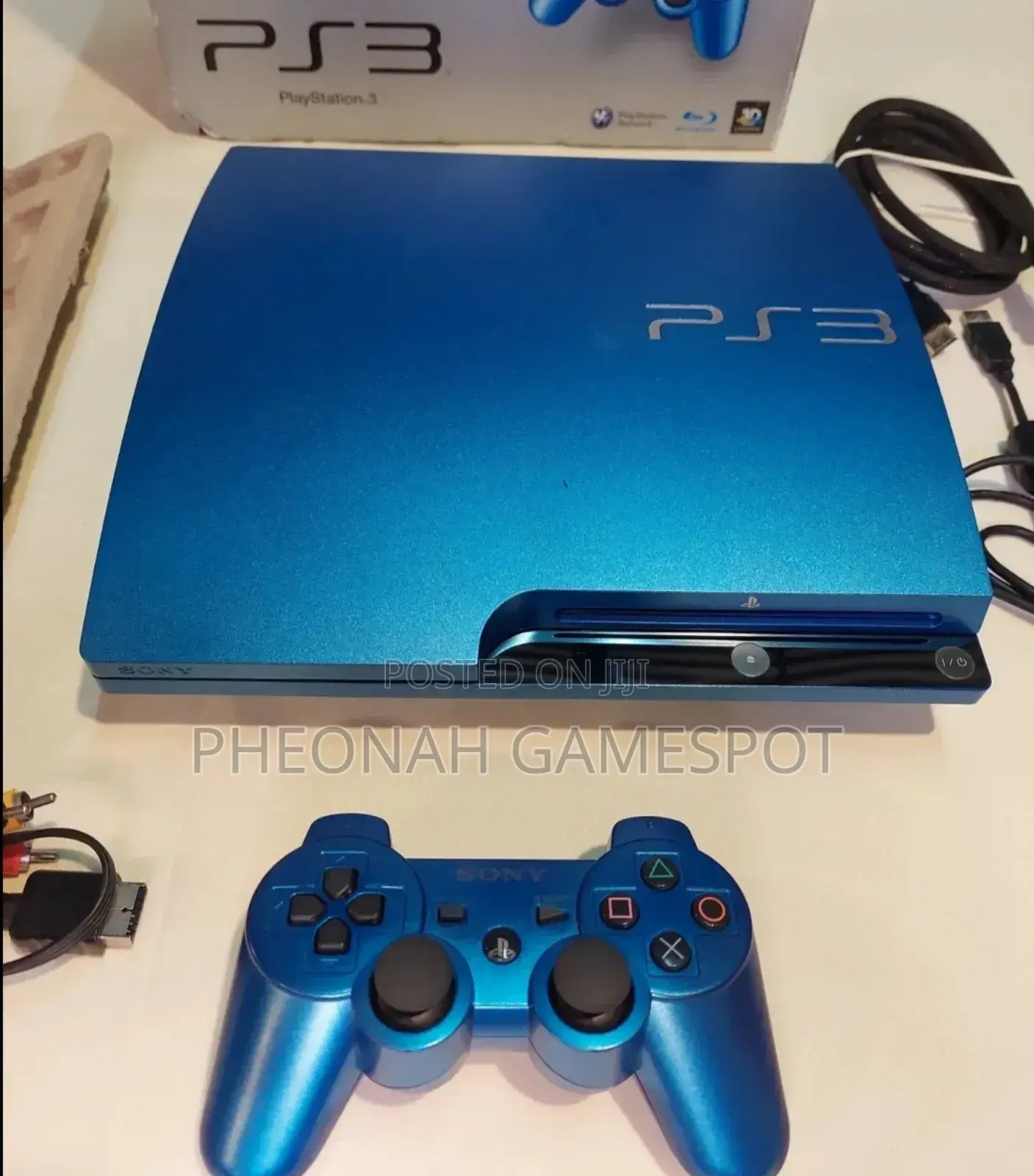 Playstation 3 Slim Complete Package and Full Set 15 Games and 2 Pads