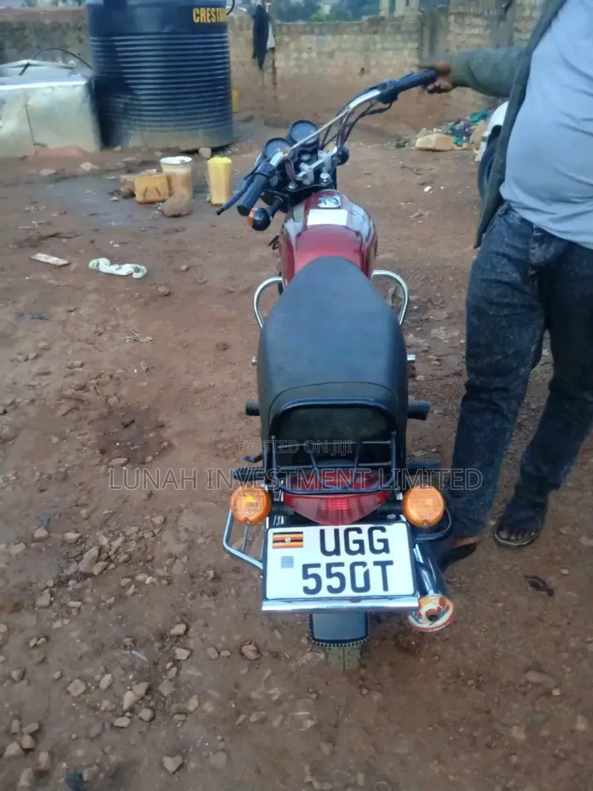 Bajaj Boxer 2025 Red