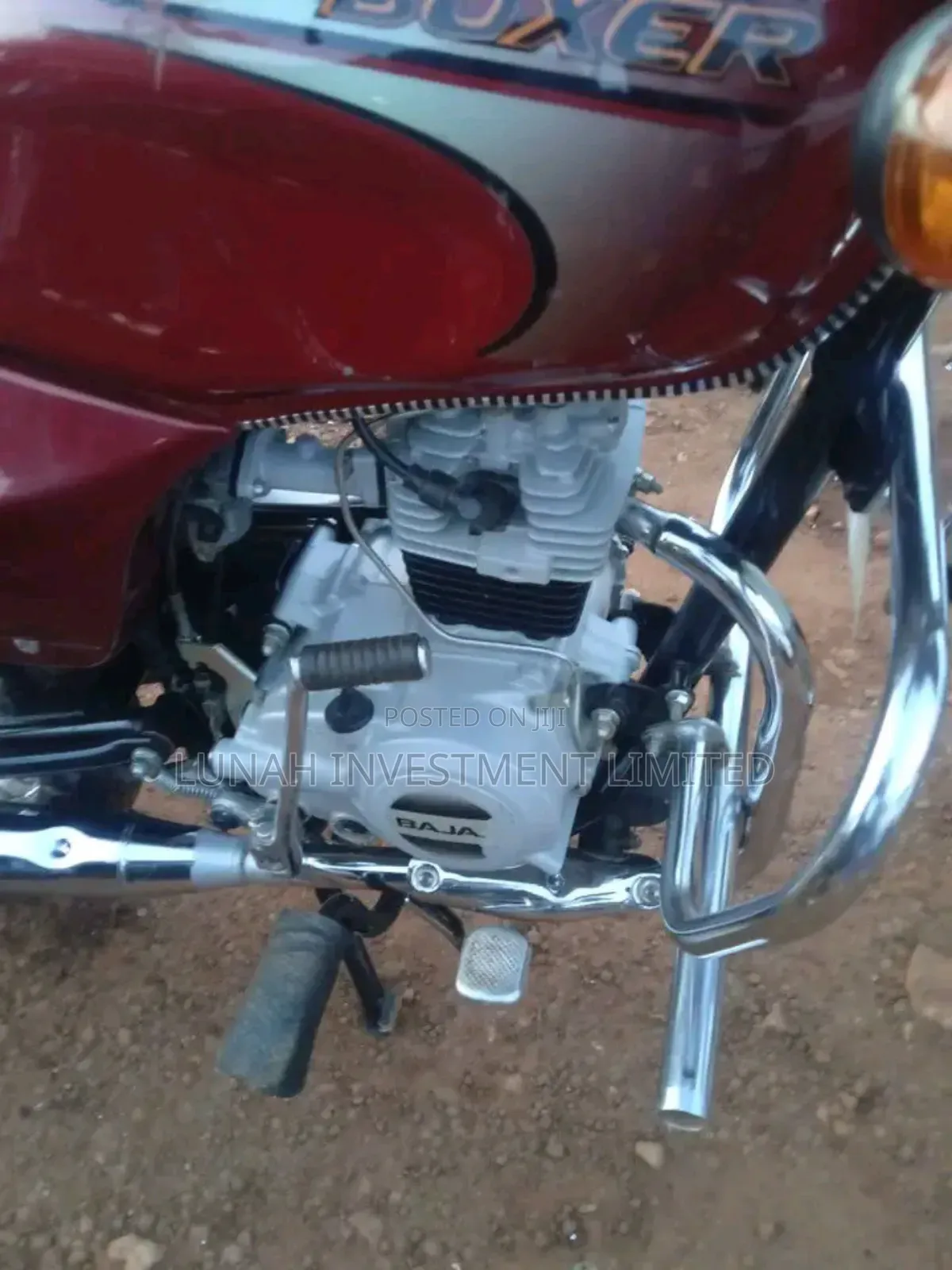 Bajaj Boxer 2025 Red