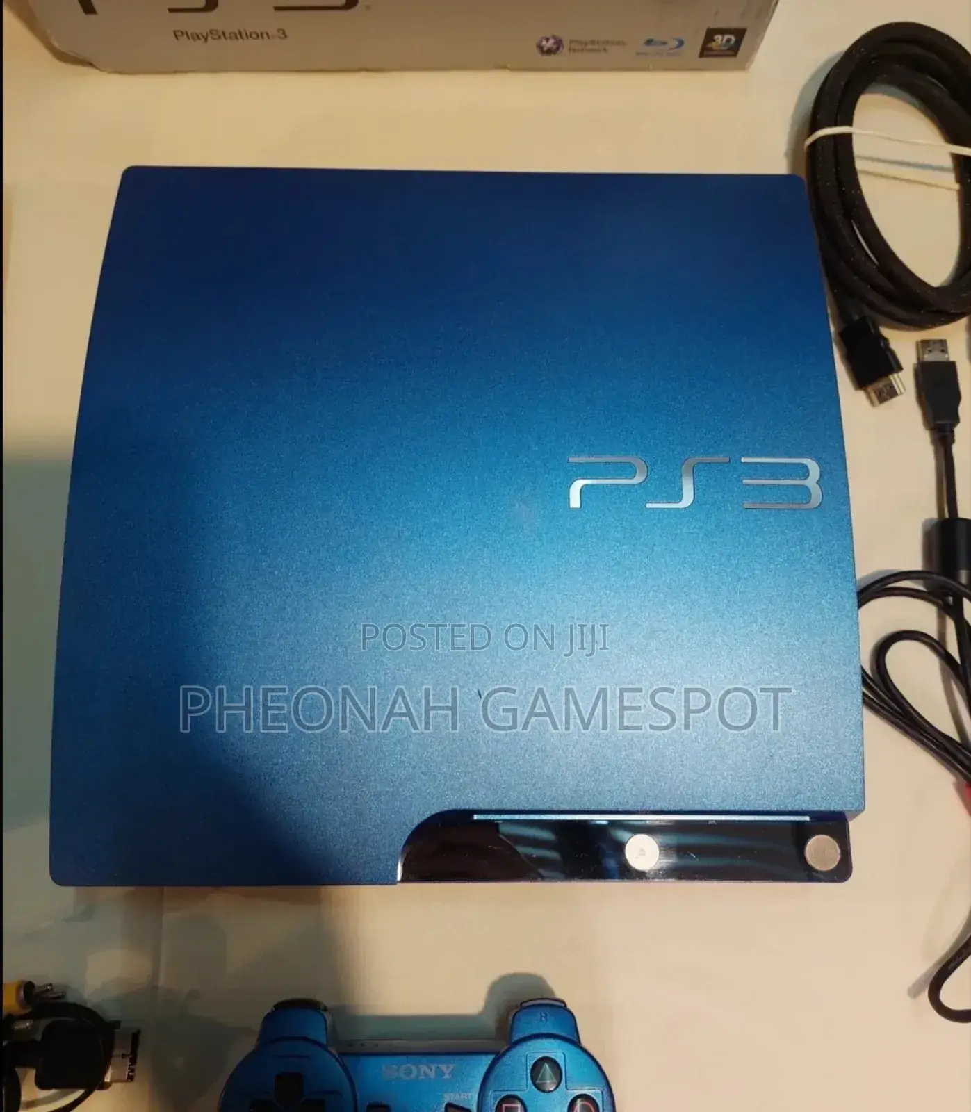Playstation 3 Slim Ps3 Slim Full Set. Just Plug in and Play
