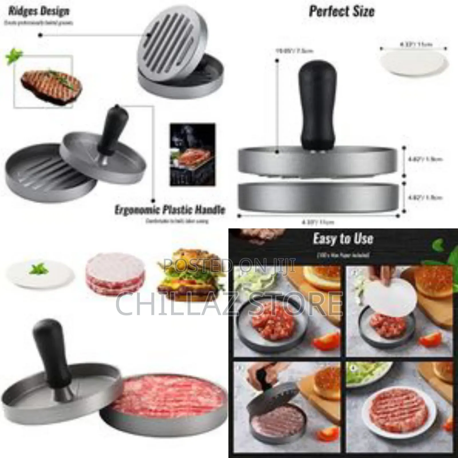 Non- Stick Burger Press.