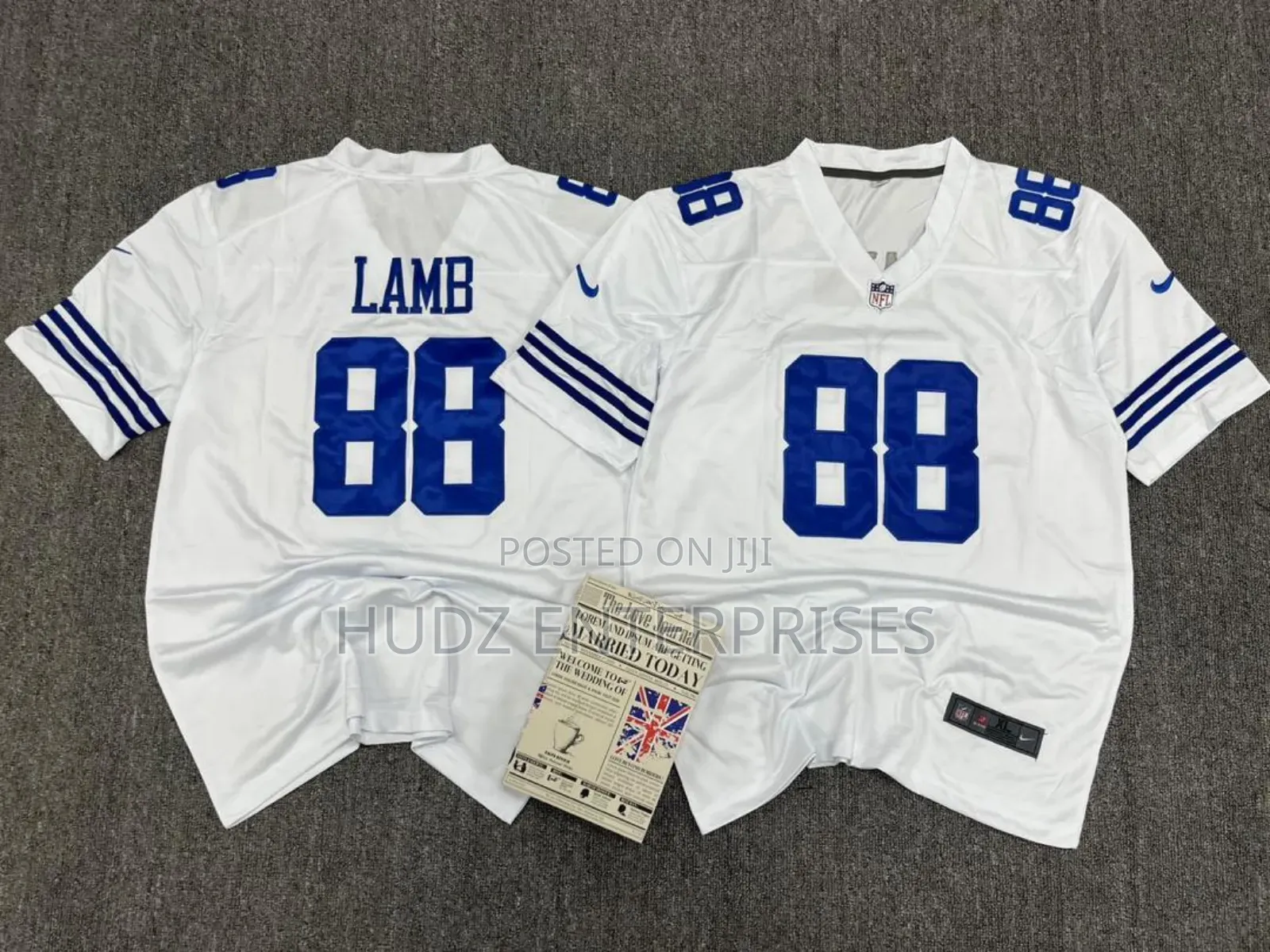 Lamb 88 White NFL