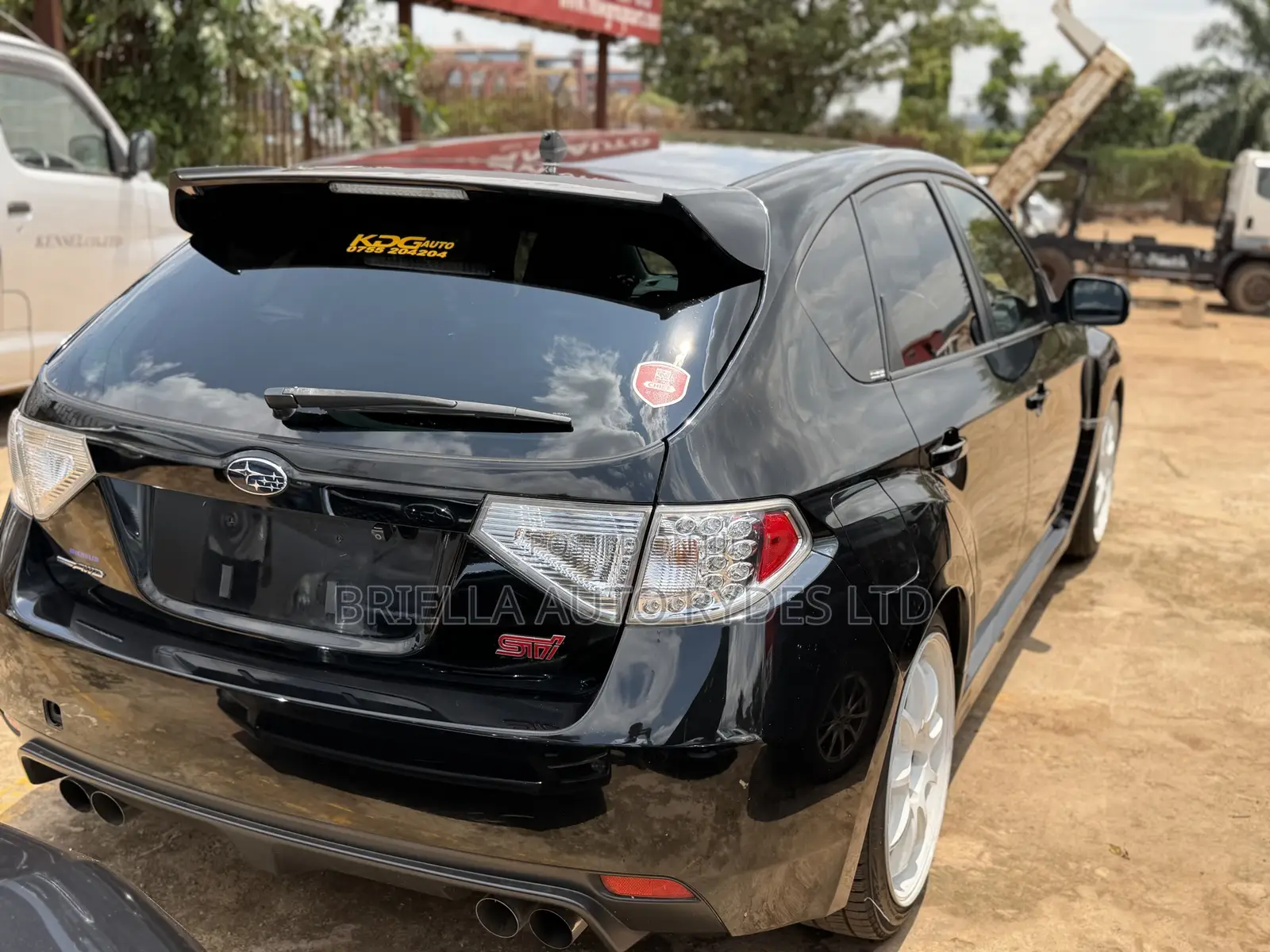 Subaru Impreza 2012 Black