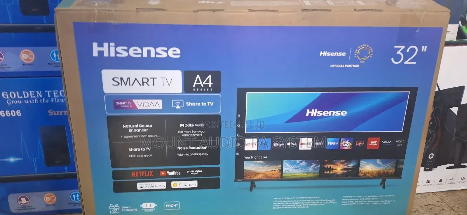 32 Smart Hisense Brand A4 Series Digital Tv