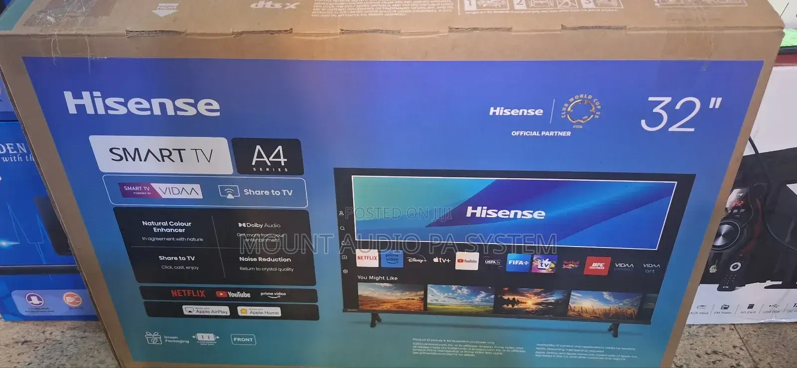 32 Smart Hisense Brand A4 Series Digital Tv