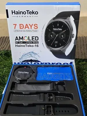Hainoteko Hainoteko-16 Ultra Slim Waterproof Smart Watch With Amoled
