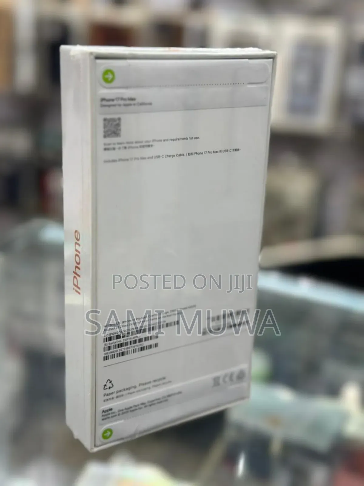 New Apple iPhone 17 Pro Max 512 GB Orange