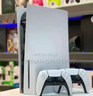 Sony Playstation 5 Standard 1tb Storage, With All Accessories