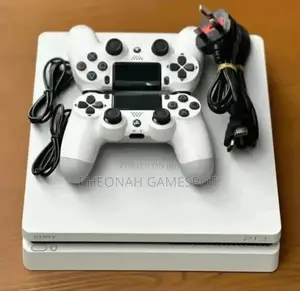 Usa Used Playstation 4 Slim.12 Games 2 Controllers Mint Condition