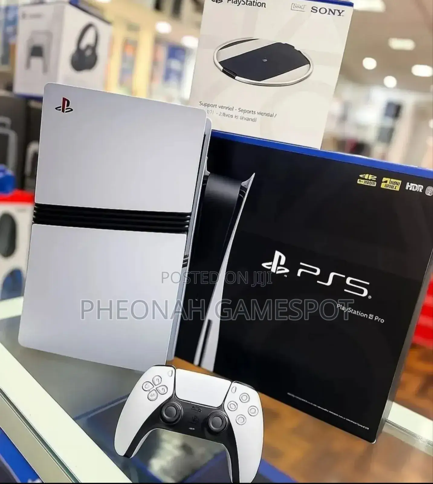 Sony Playstation 5 Pro. 2tb Storage, 2 Games and 2 Controllers