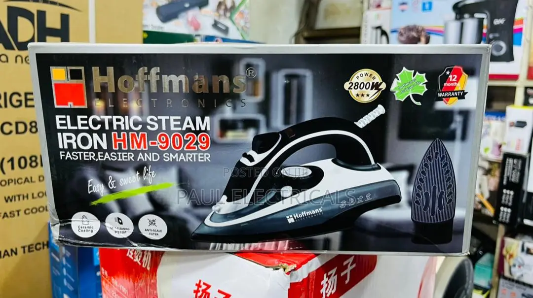 Hoffmans Steam Iron Hm-9029