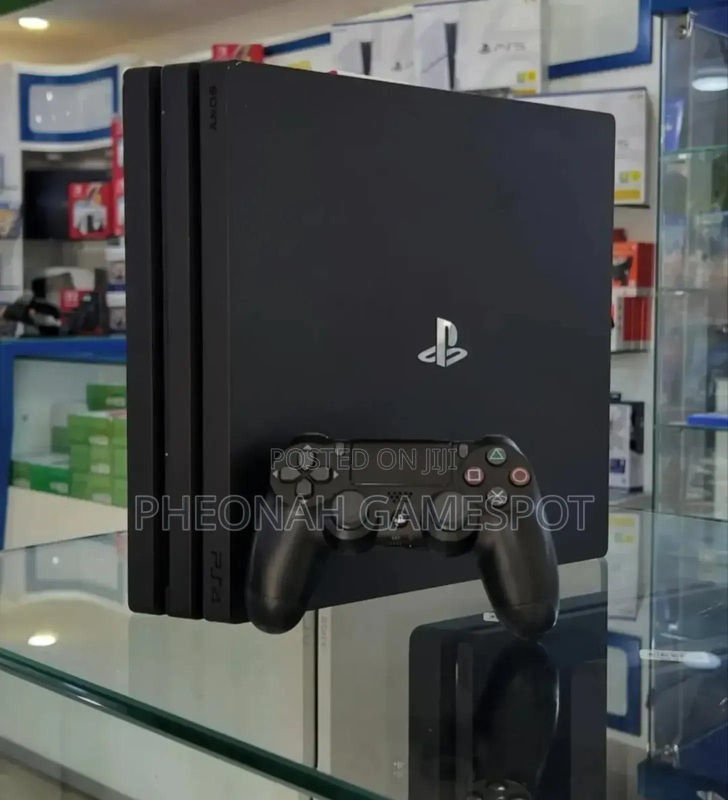 Sony Playstation 4 Pro With a Massive 1tb Storage, 25 Games 2 Pads