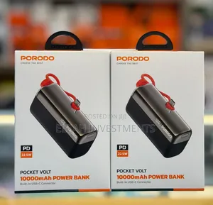 Porodo Pocket Volt 10000mah Nano Power Bank