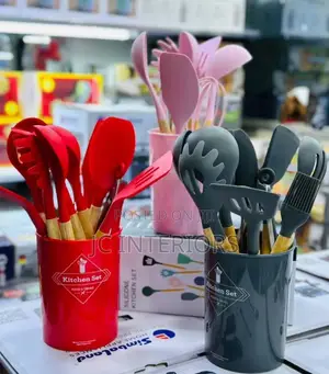 Heat Resistant Kitchen Tool Set for Non-Stick Cookware,
