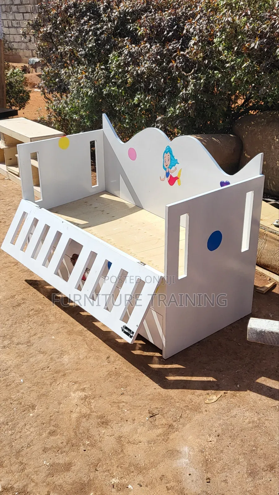 New Baby Cot Ready To Take