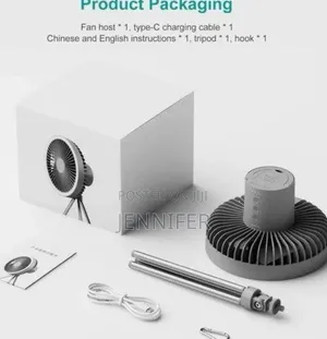Multifunctional Outdoor Camping Fan With Led Lighting