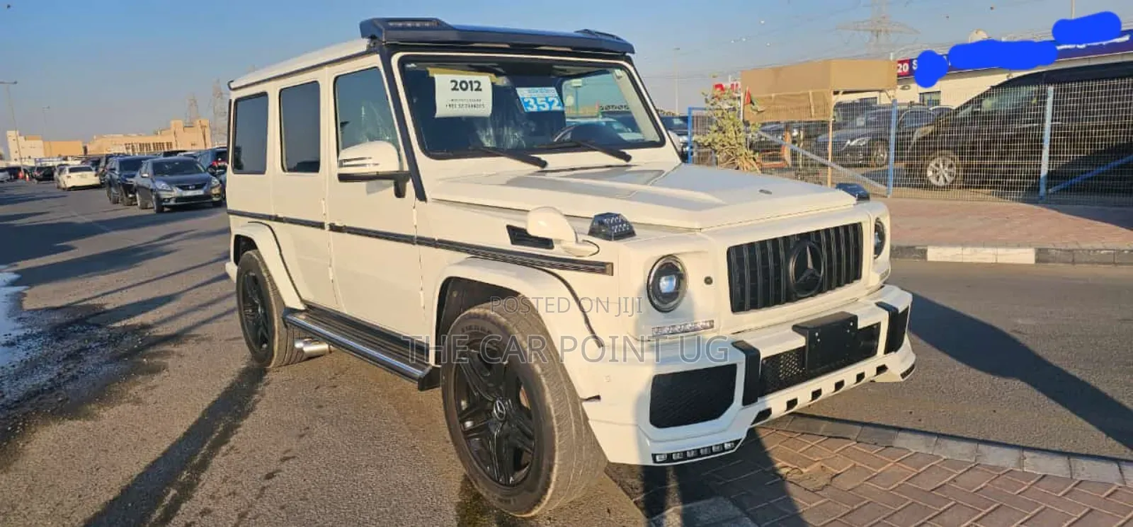 Mercedes-Benz G-Class Base G 550 AWD 2012 White