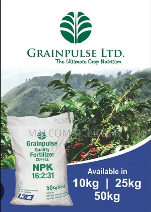 NPK 16:2:31 Fertilizers for Old Coffee Trees 50kg