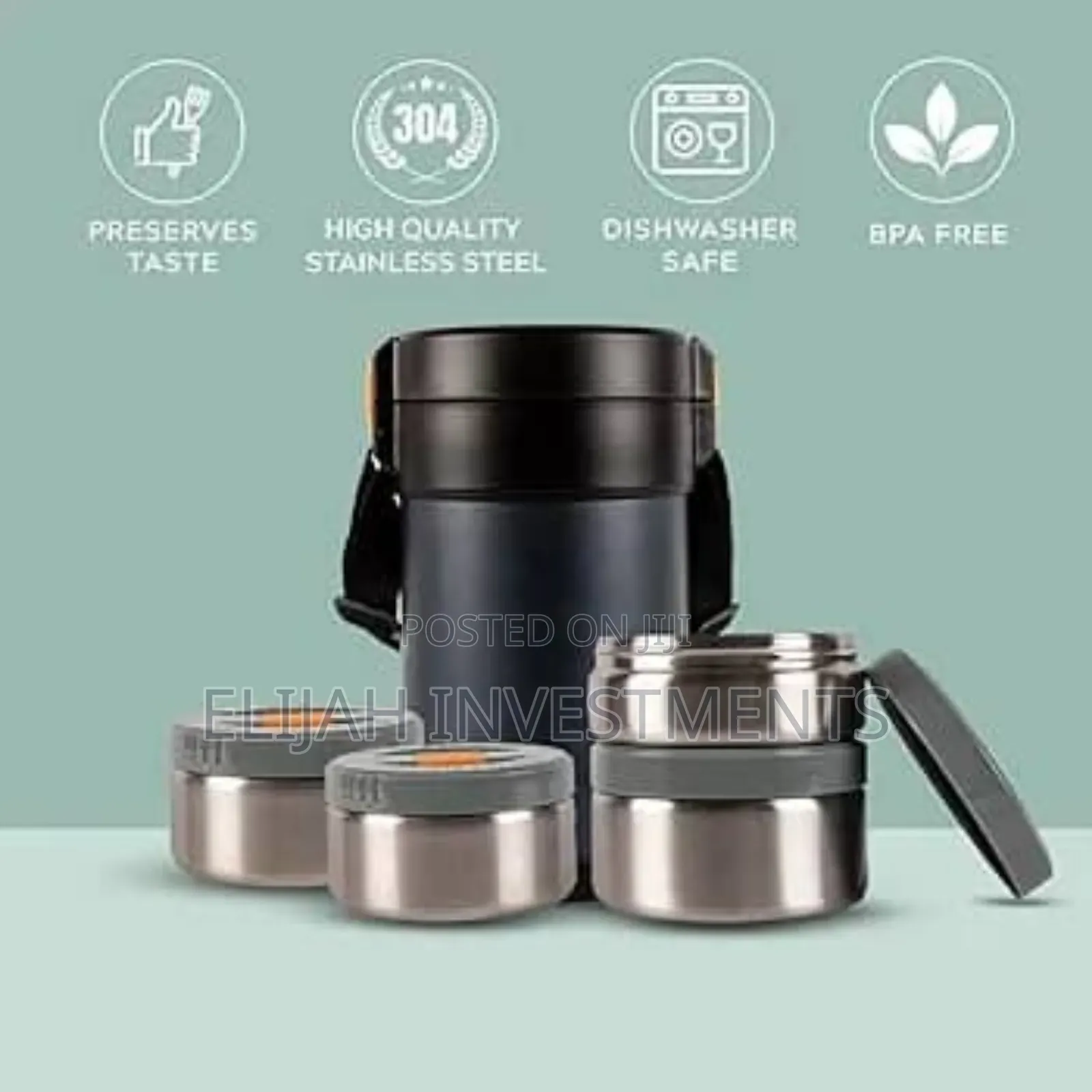 Lunch Box With Insulated Bag