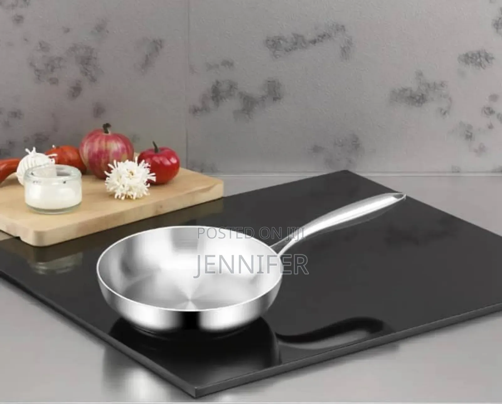26cm Stainless Steel Frying Pan