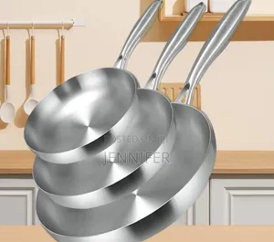 26cm Stainless Steel Frying Pan