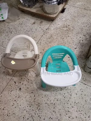 Comfortable Baby Feeding Seating Plastic Chair See
