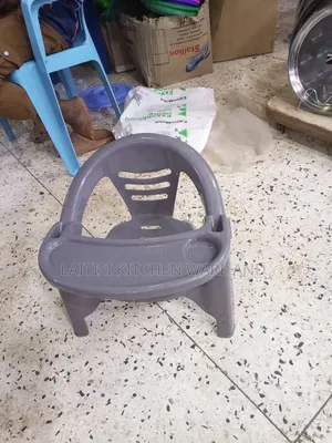 Comfortable Baby Feeding Seating Plastic Chair See
