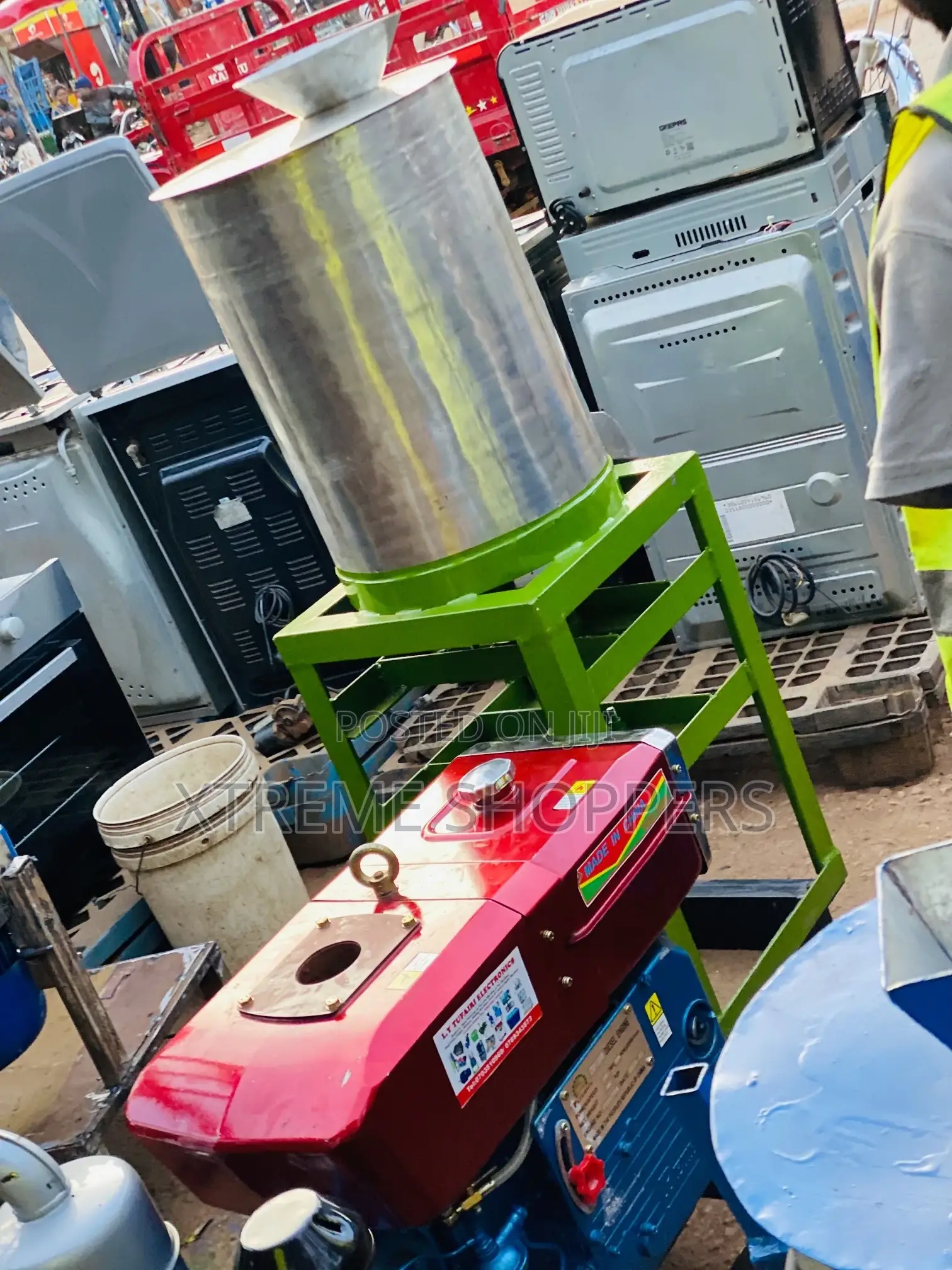 Diesel Engine Conmercial Grinding Machine/Ginger/Paste/And Other More